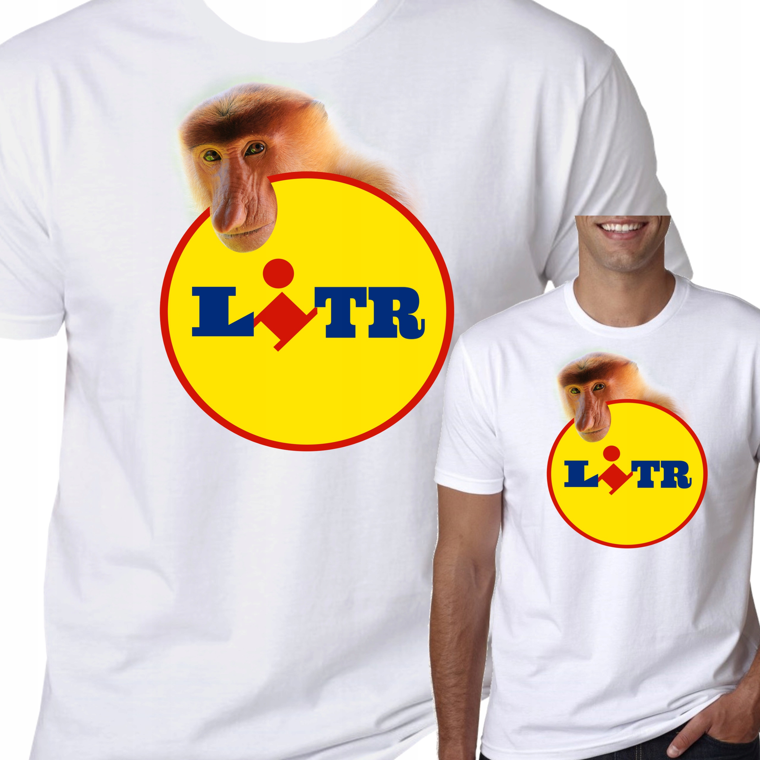 

Koszulka Nosacz Kurła LIDL Litr Śmieszne XL 1031