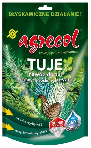 

Nawóz do iglaków Tuje 350g Agrecol
