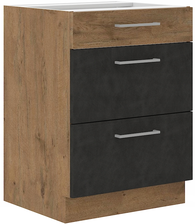 

Szafka kuchenna Ovido Grafit 60 cm *Szuflady*