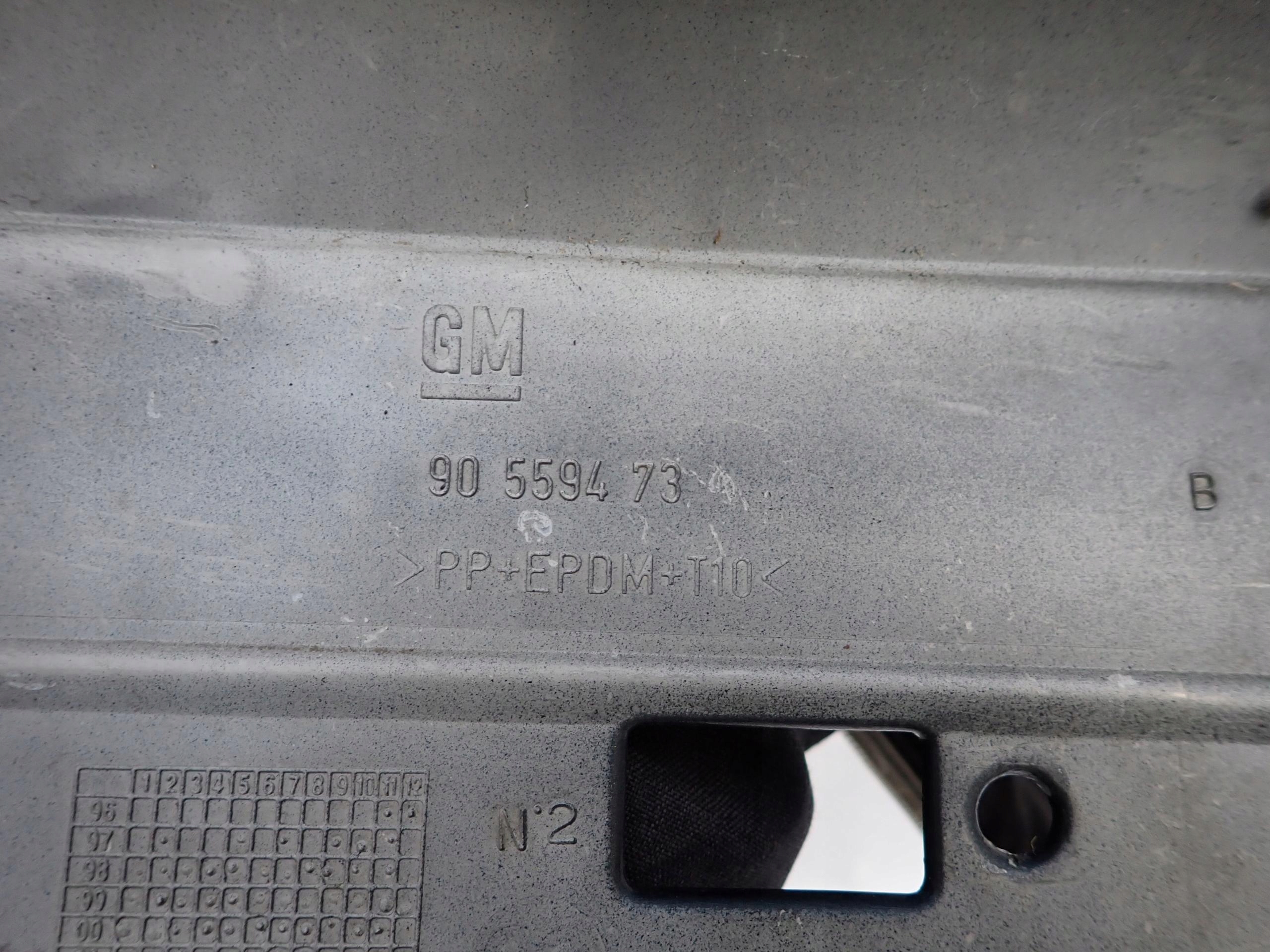 OPEL ASTRA II 98-09 bumper front front 90559473