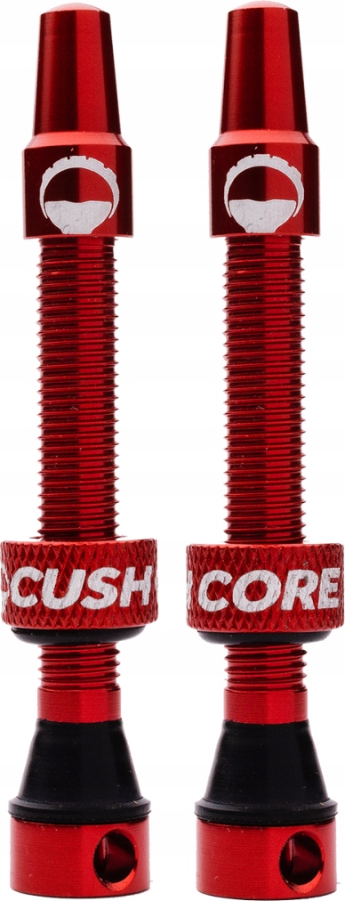 Bezdušové Ventilky Cush Core 44MM Presta Červené 2ks