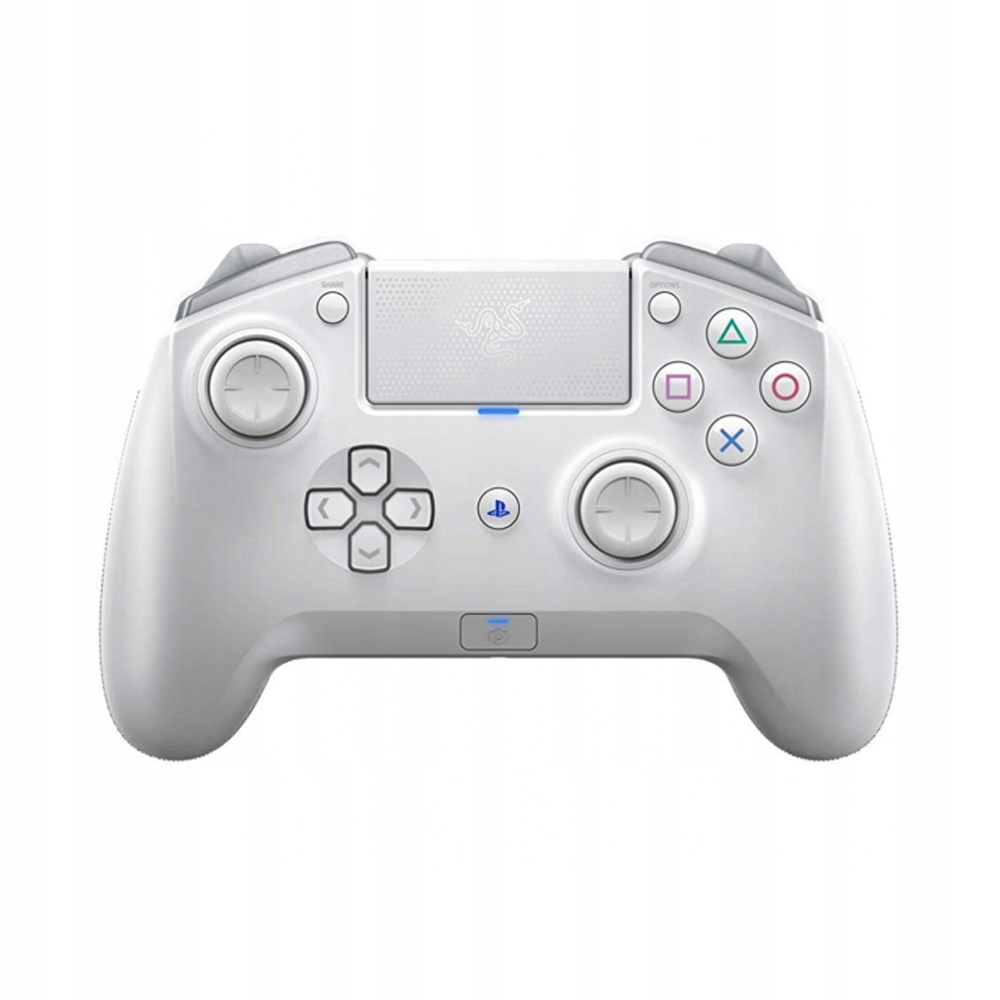 Pad bezprzewodowy, przewodowy PS4 Razer biały