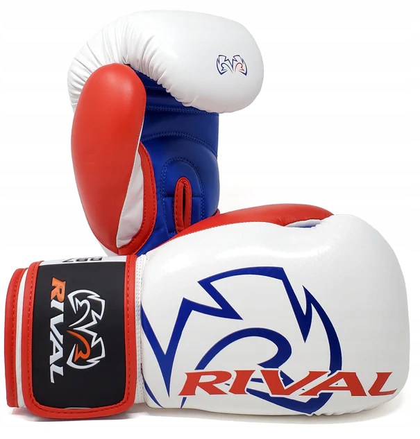 Rival Rękawice Bokserskie Bag Gloves Rb7 Fitness Plus White/Red/Blue XL