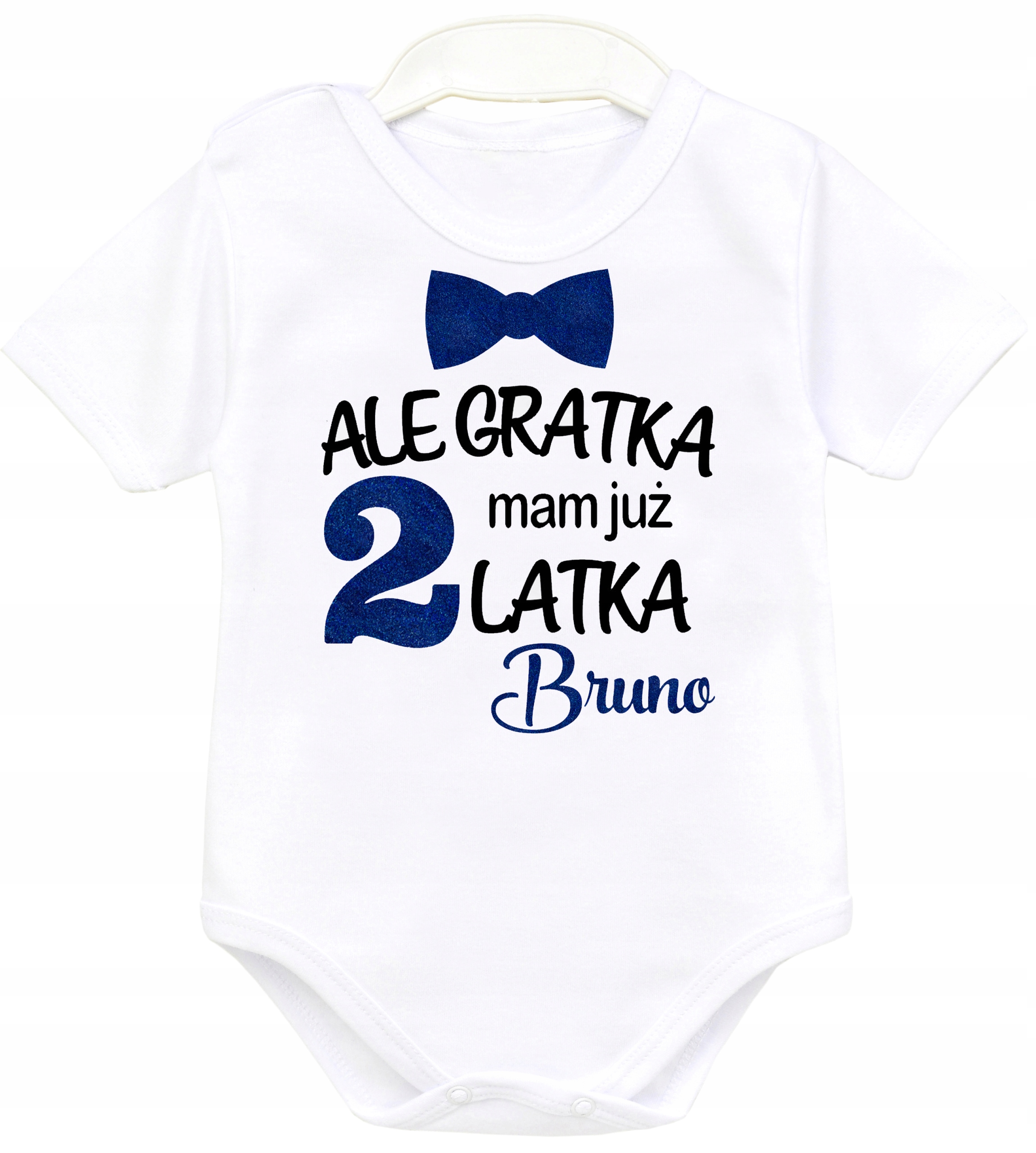 

Body kr rękaw Urodziny Ale gratka mam 2 latka r 92