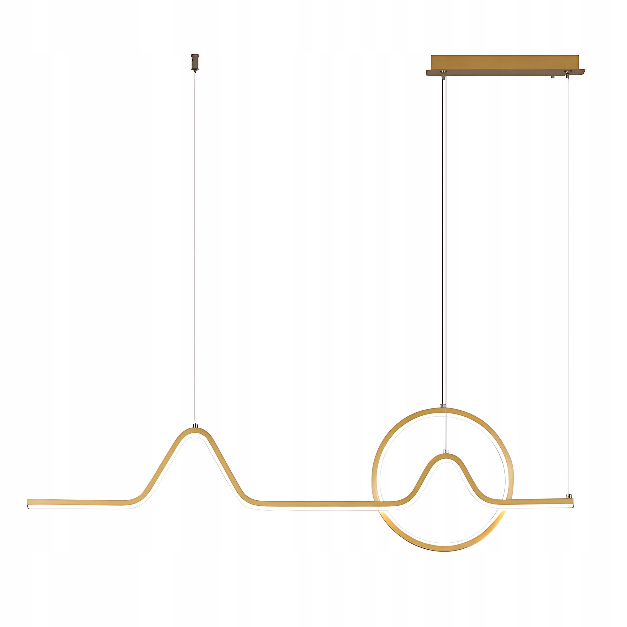 Lampa Toolight LHJ022-CP 120 cm Zlatá