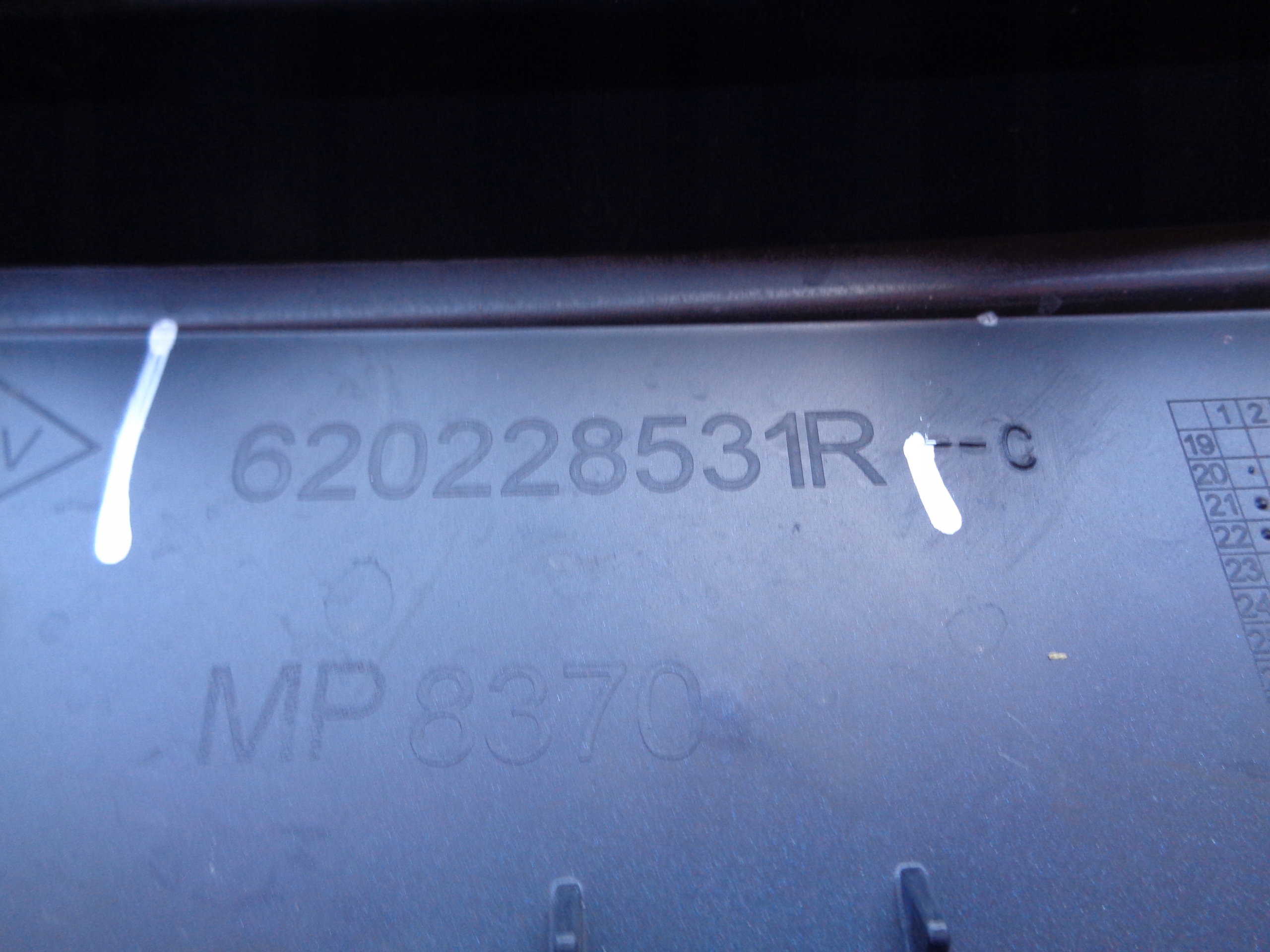 front bumper DACIA SANDERO III 20- NR 48391