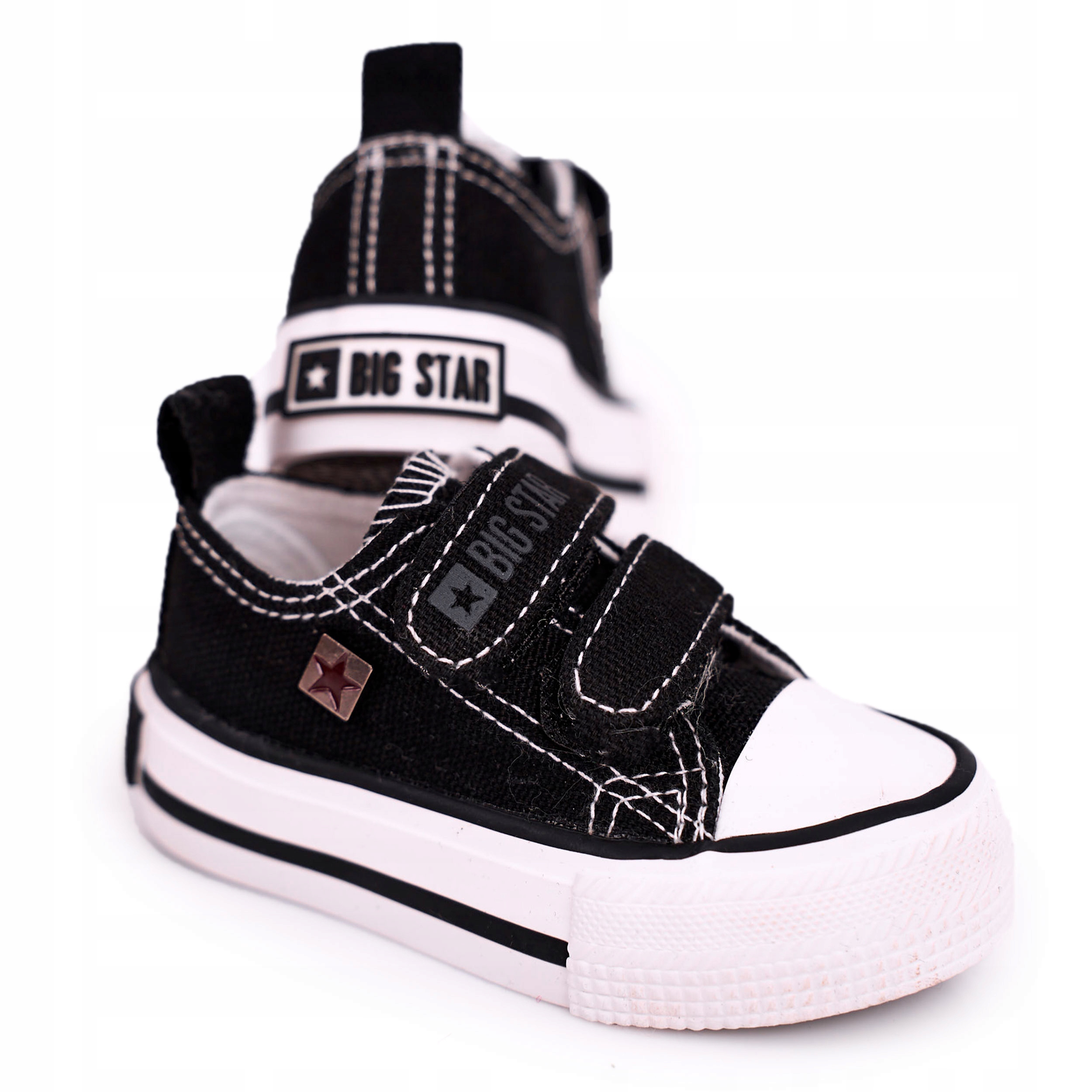 

Dziecięce Trampki Na Rzepy Big Star Czarne 19