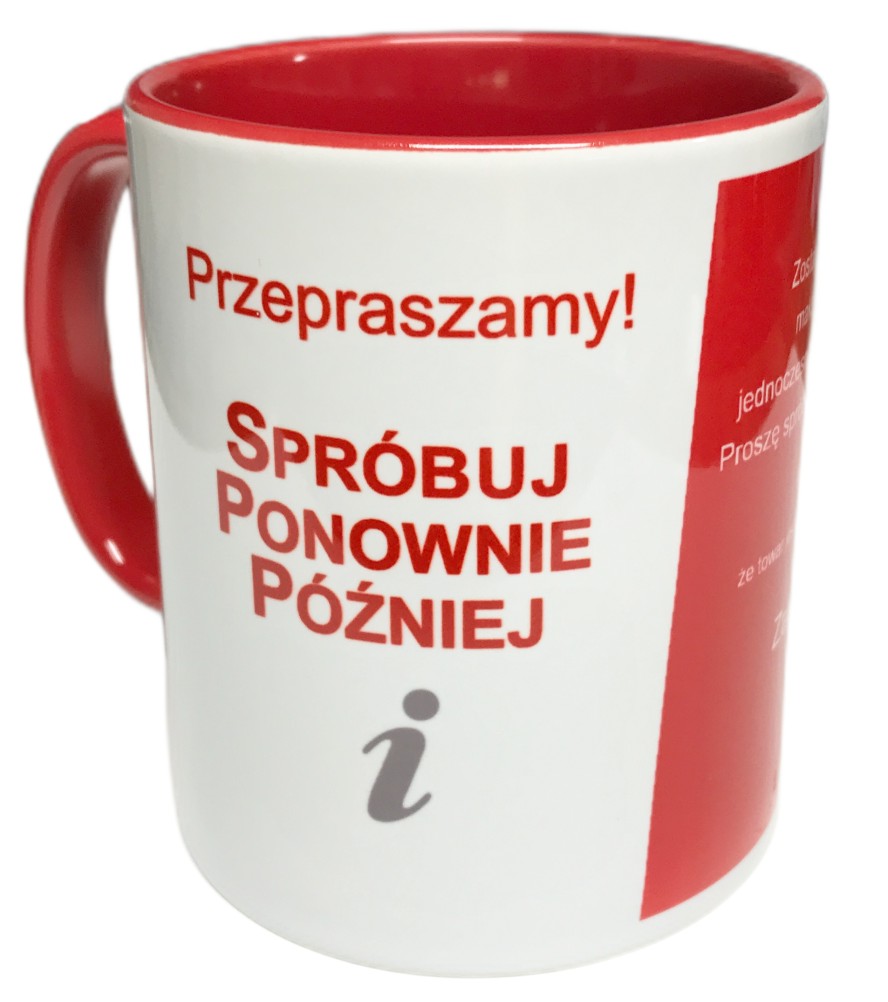 

Pgg Węgiel , ekogroszek ,Kubek czerwony