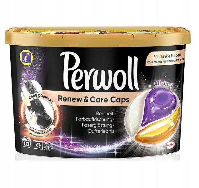 

Perwoll Schwarz&Faser Kapsułki Do Czarnego 18
