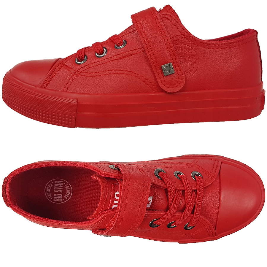 

Trampki dziecięce Big Star czerwone EE374036 33