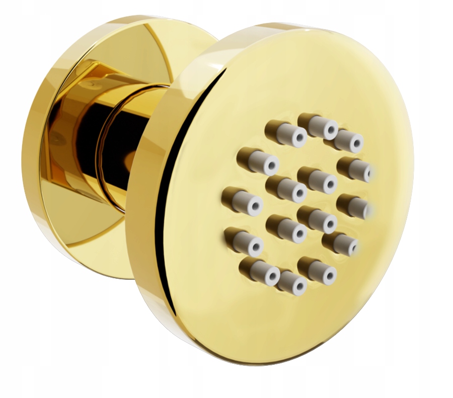 

Mexen Dysza Prysznicowa Natynkowa Okrągła Złota