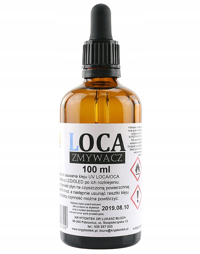 

Dyspergator Zmywacz Kleju Loca LCD 100ml +zakrapla