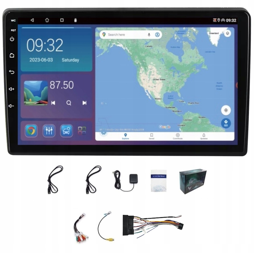 Gps Navigace Hyundai I40 2011-2016 Carplay Android Auto 4GB 64GB