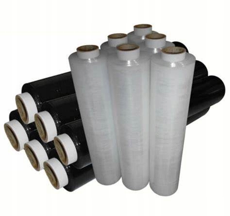 Folia Stretch bezbarwny 1,5kg XL lekka Gilza Stan opakowania oryginalne