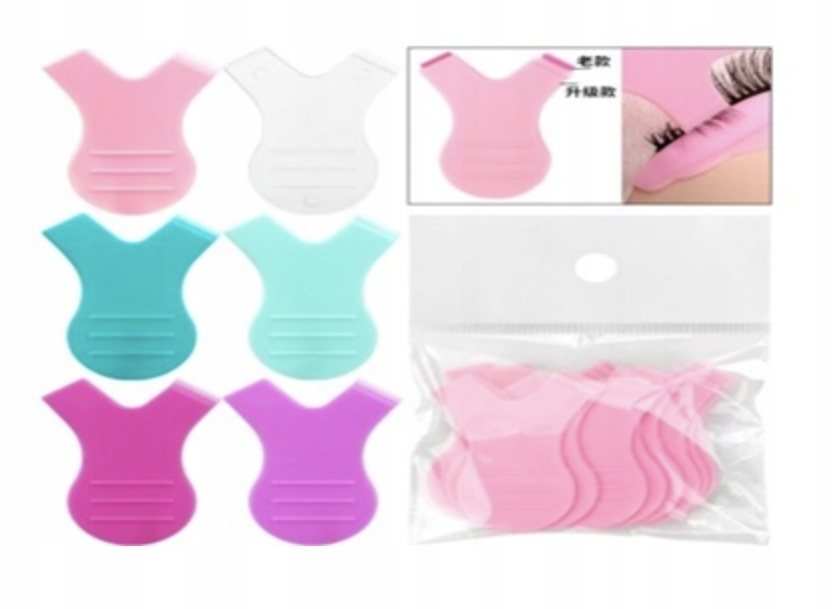 Aplikator grzebyk do laminacji brwi rzęs 3 sztuki RZĘSY BEUTY HIT + GRATIS Marka inna marka