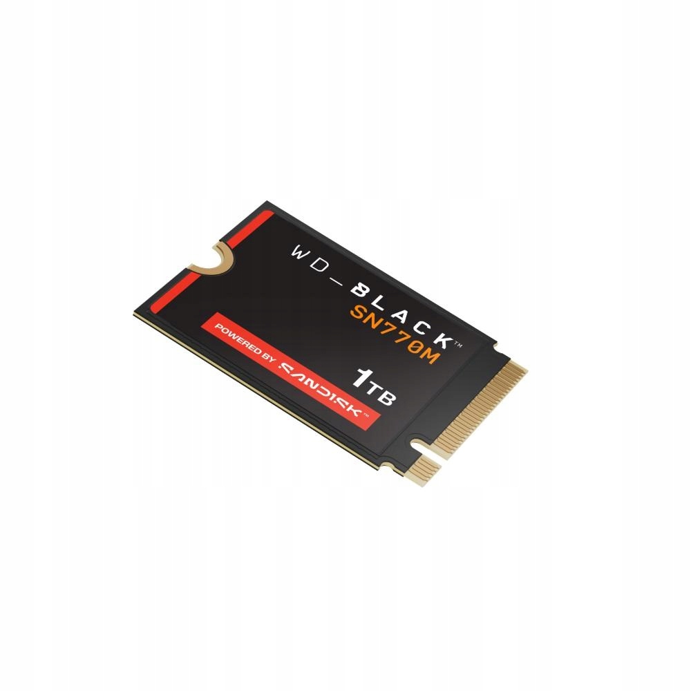 Wd Black Ssd NVMe 1TB PCIe SN770M Powered by SanDisk, Gen4 8 Gb/ s,…