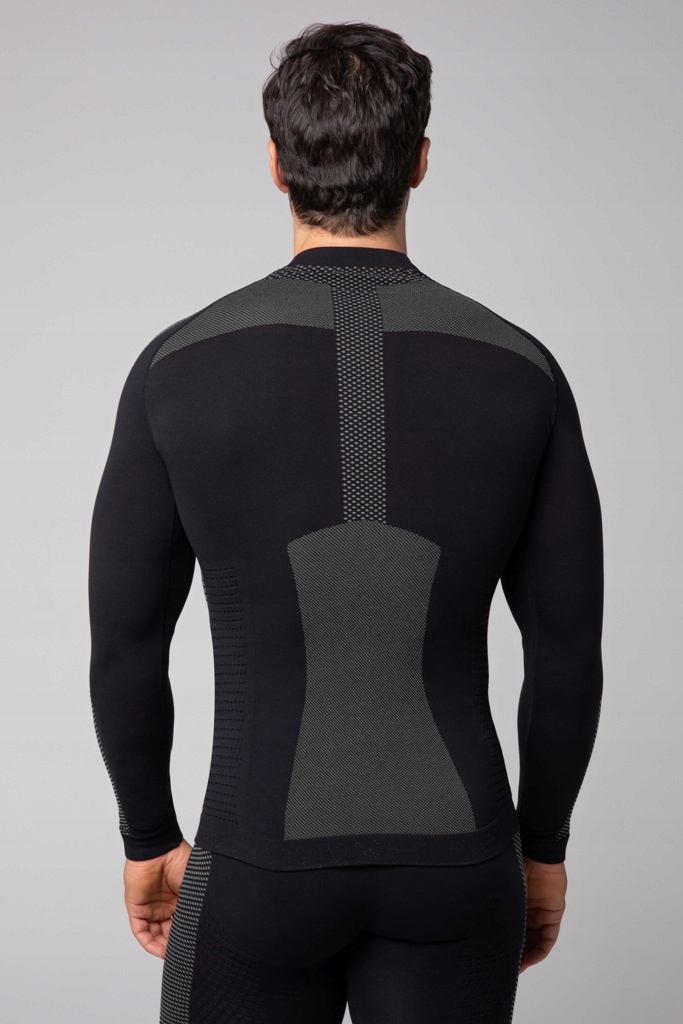 SPAIO BLUZA MĘSKA TERMOAKTYWNA FIERCE S Rękaw długi rękaw