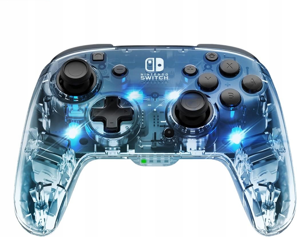 Pad przewodowy do konsoli Nintendo Switch niebieski