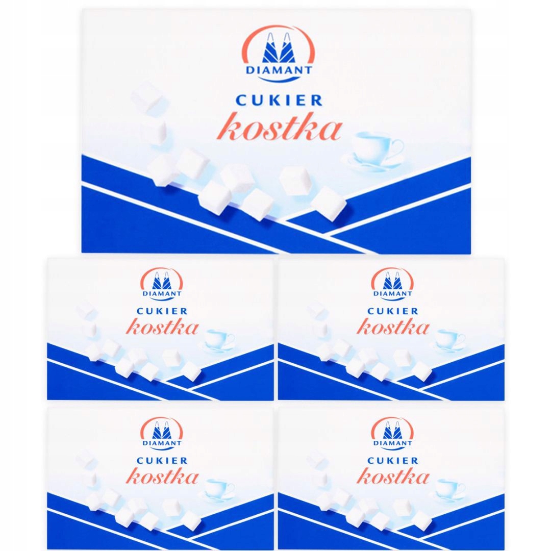 Levně Diamant kostkový Cukr 1000 g x 4 kusů