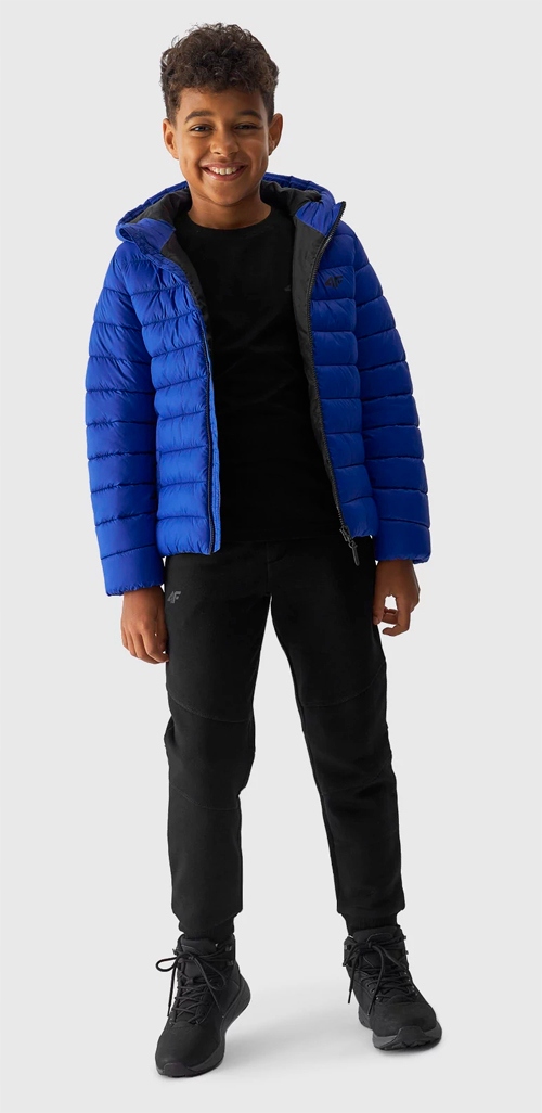 4F CHŁOPIĘCA KURTKA PUCHOWA PIKOWANA / rozm 164 Rozmiar 164