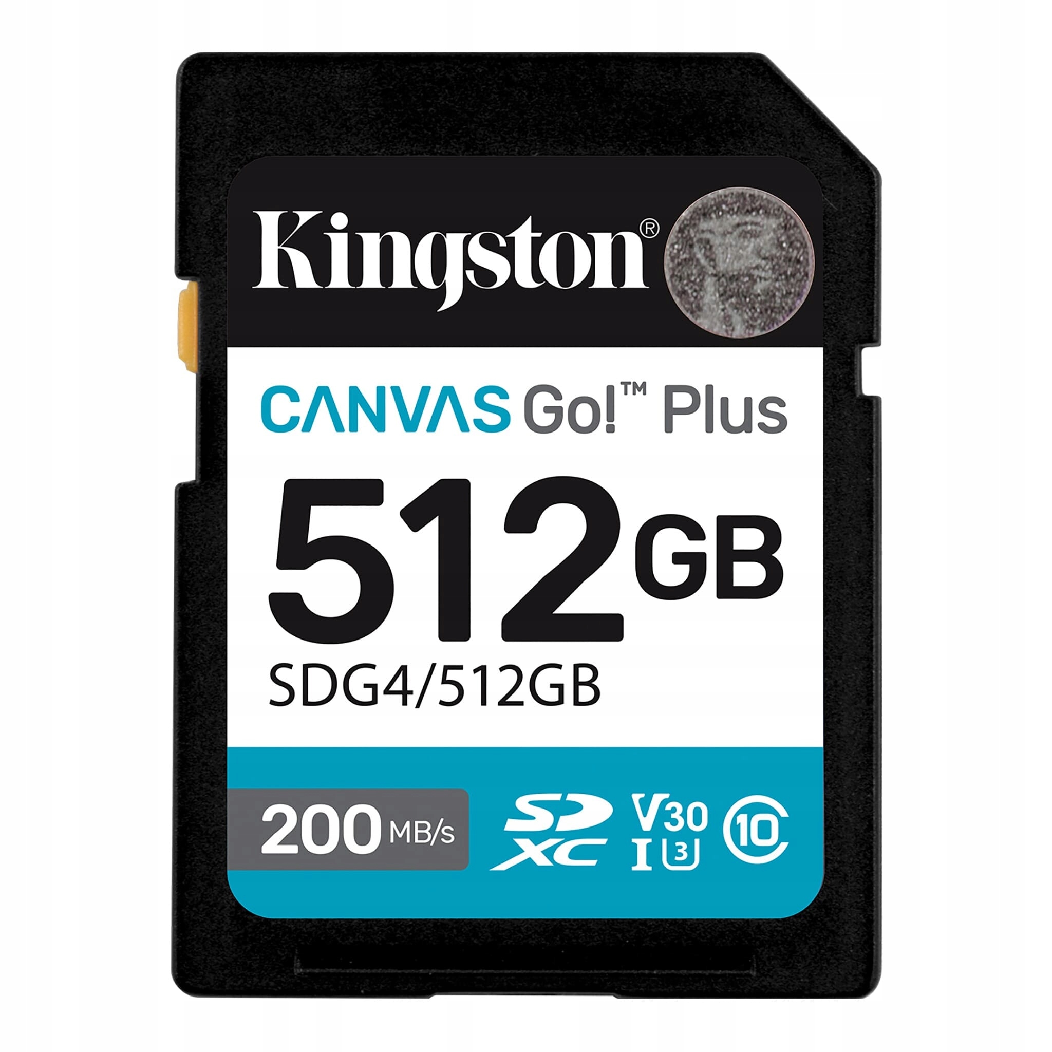 Kingston Canvas Go! Plus 512 Gb Sd karta Třída paměti Class 10, Uhs