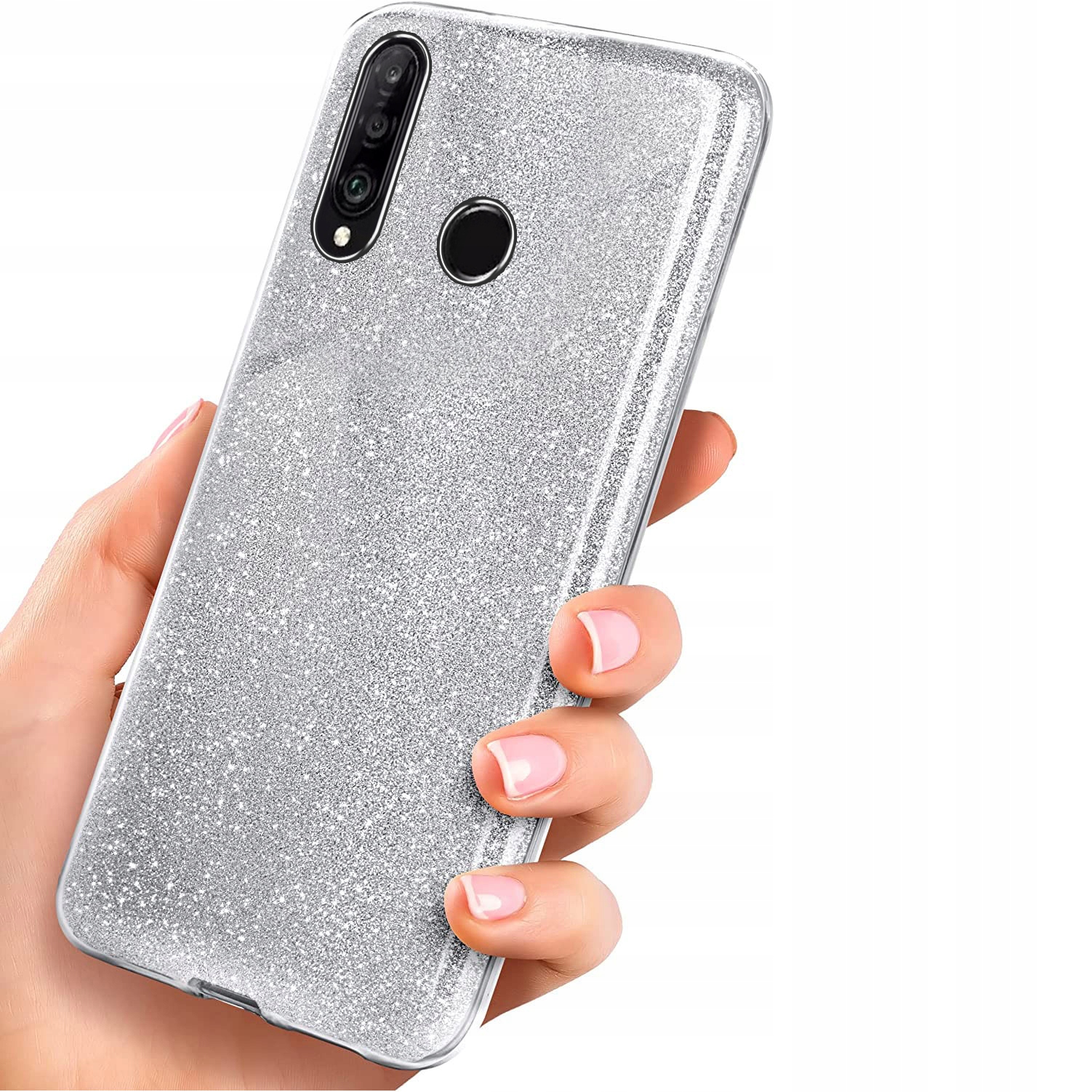 

Etui na Huawei P30 Lite Brokat Case Glitter Szkło
