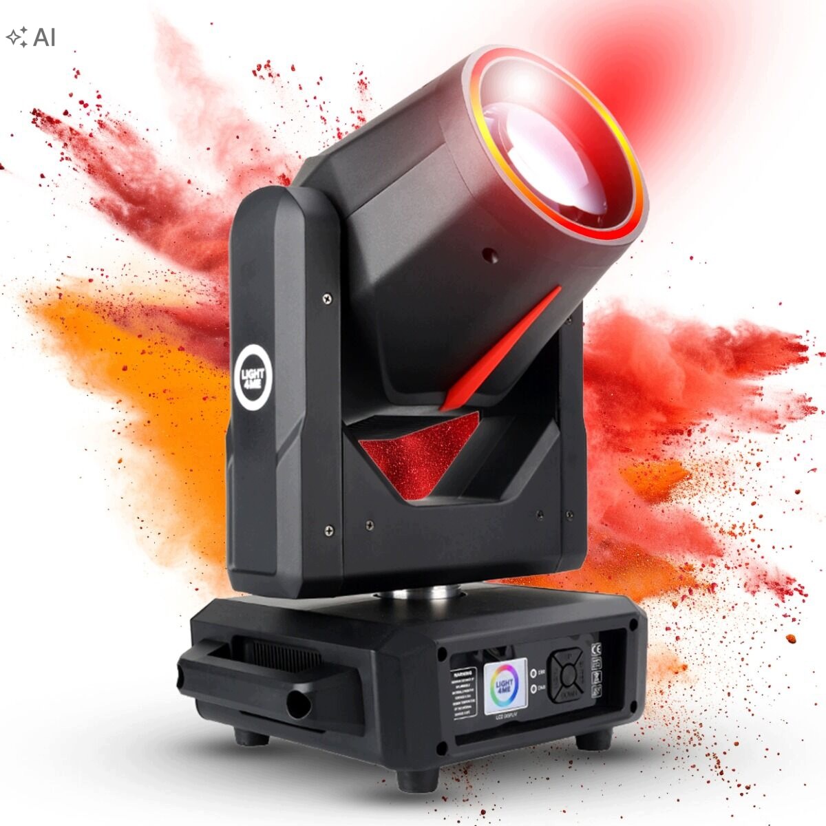 Pohyblivá Hlava Beam Hlava Led Jevištní Světlo 295W DMX Efekt Ring Led