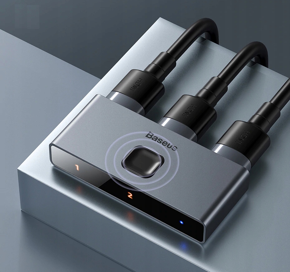 

Rozdzielacz Hdmi Baseus 4K do Ps 5 lub Xbox X