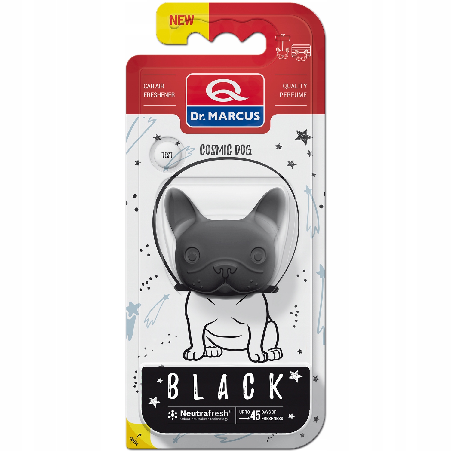 

Dr.marcus Zapach Do Auta Cosmic Dog Black 45 Dni