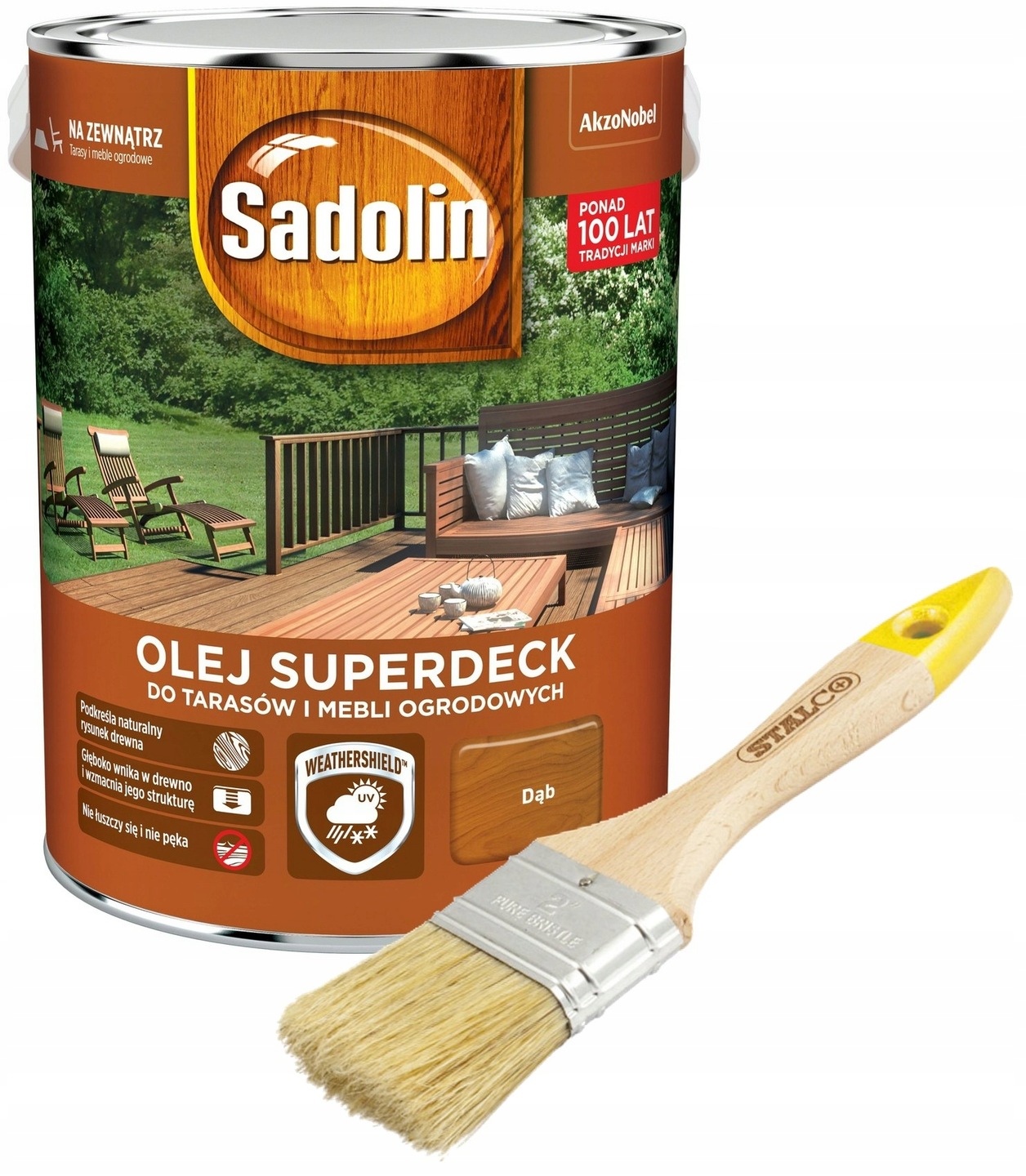 

Sadolin Olej Superdeck Do Tarasów Dąb 5L