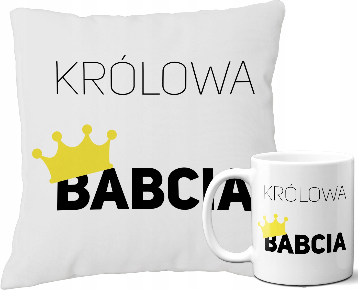 

Poduszka + Kubek - Prezent Dzień Babci Dziadka