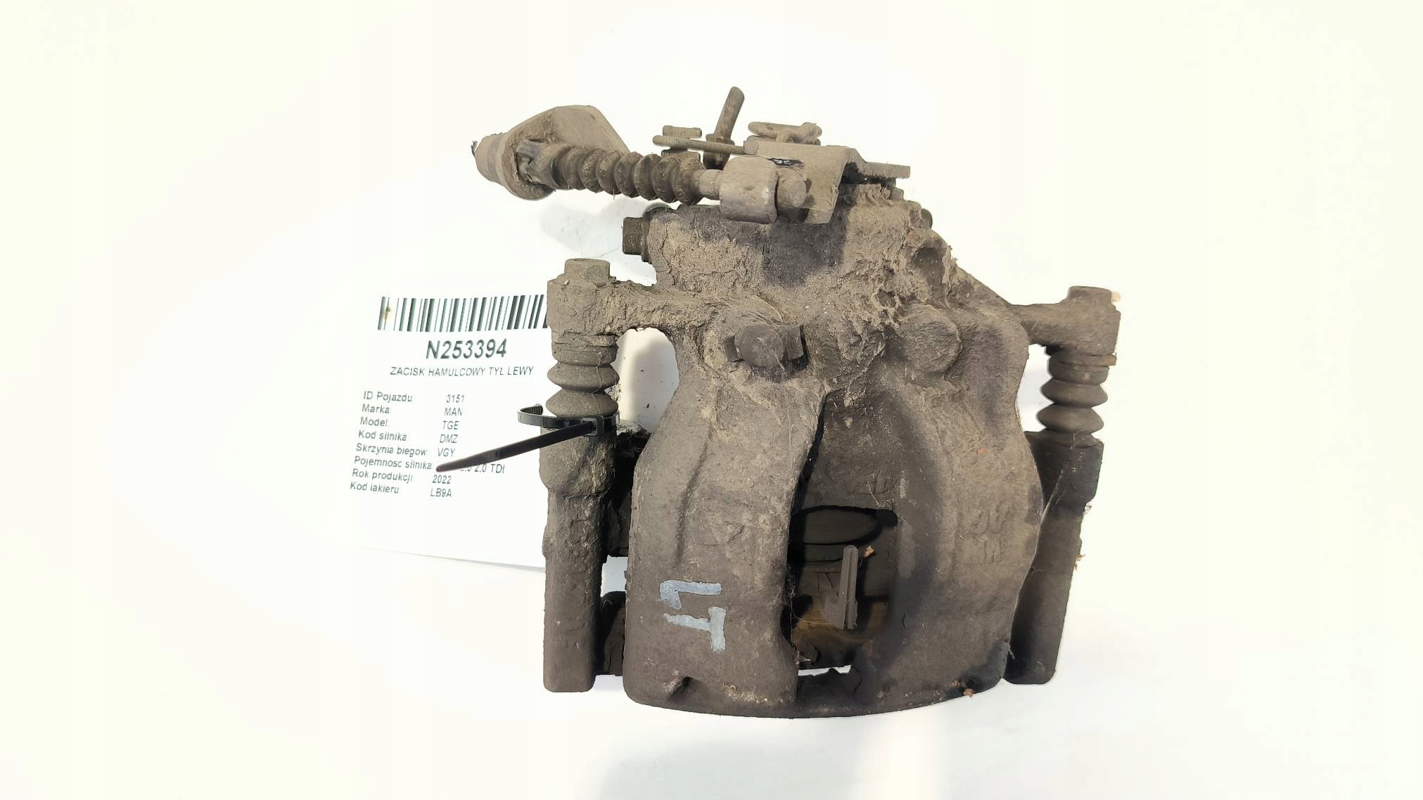 caliper brake rear part left MAN TGE
