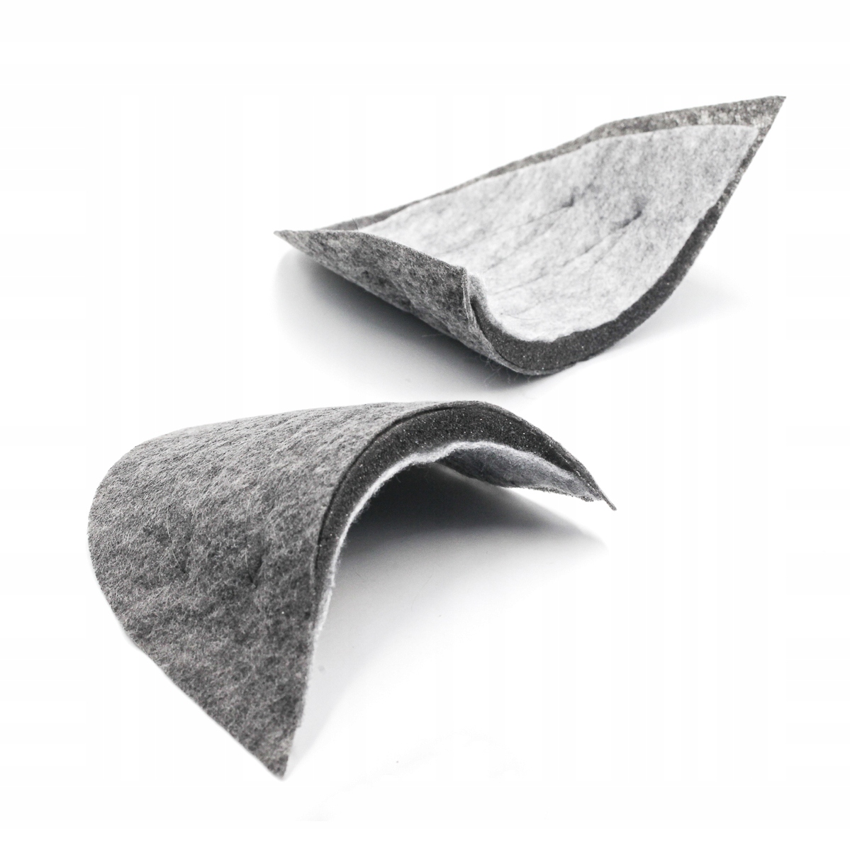 Ramenní vložky polštáře fastrované šedé 10mm 50par P/I/i3/B-10