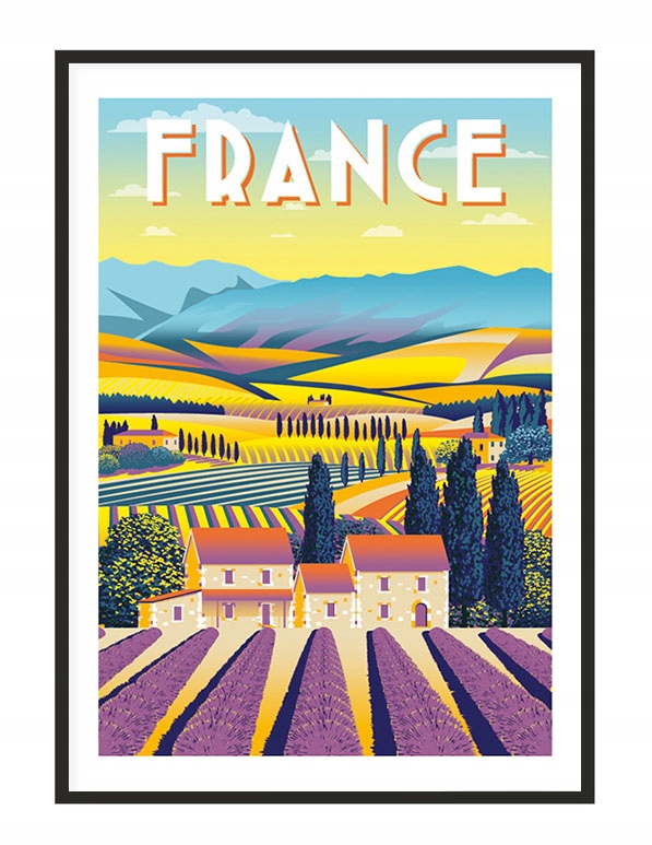 

Obraz Plakat W Ramie 33x43 cm Francja P1274