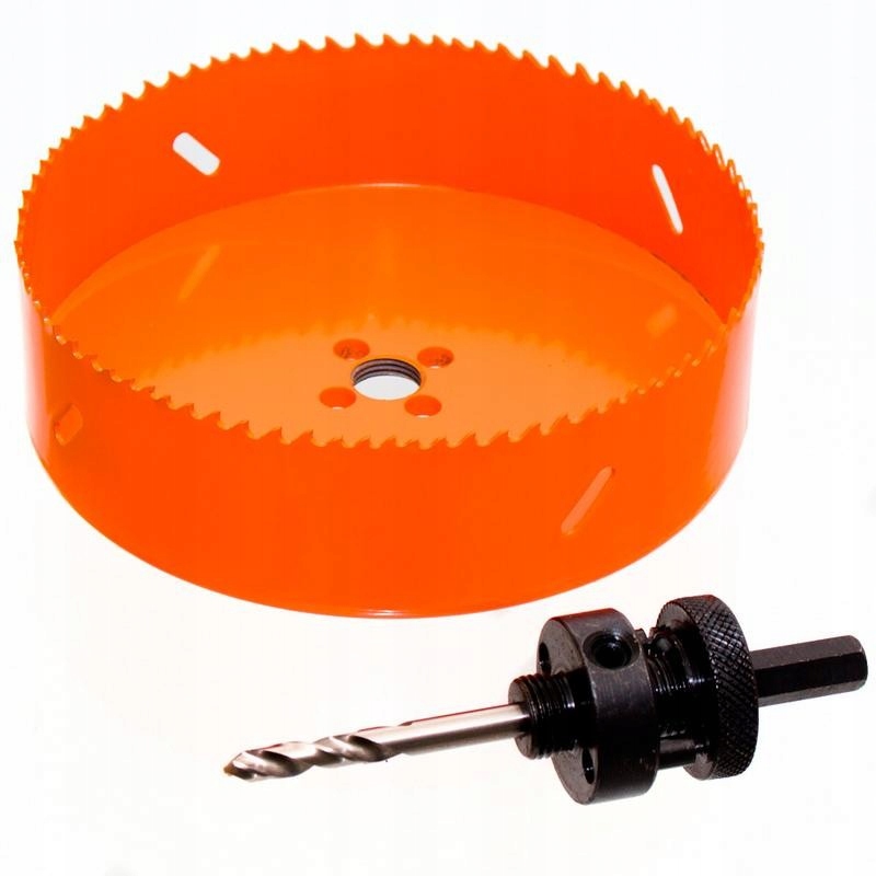 

Zestaw - Otwornica bi-metalowa 140 mm + adapter