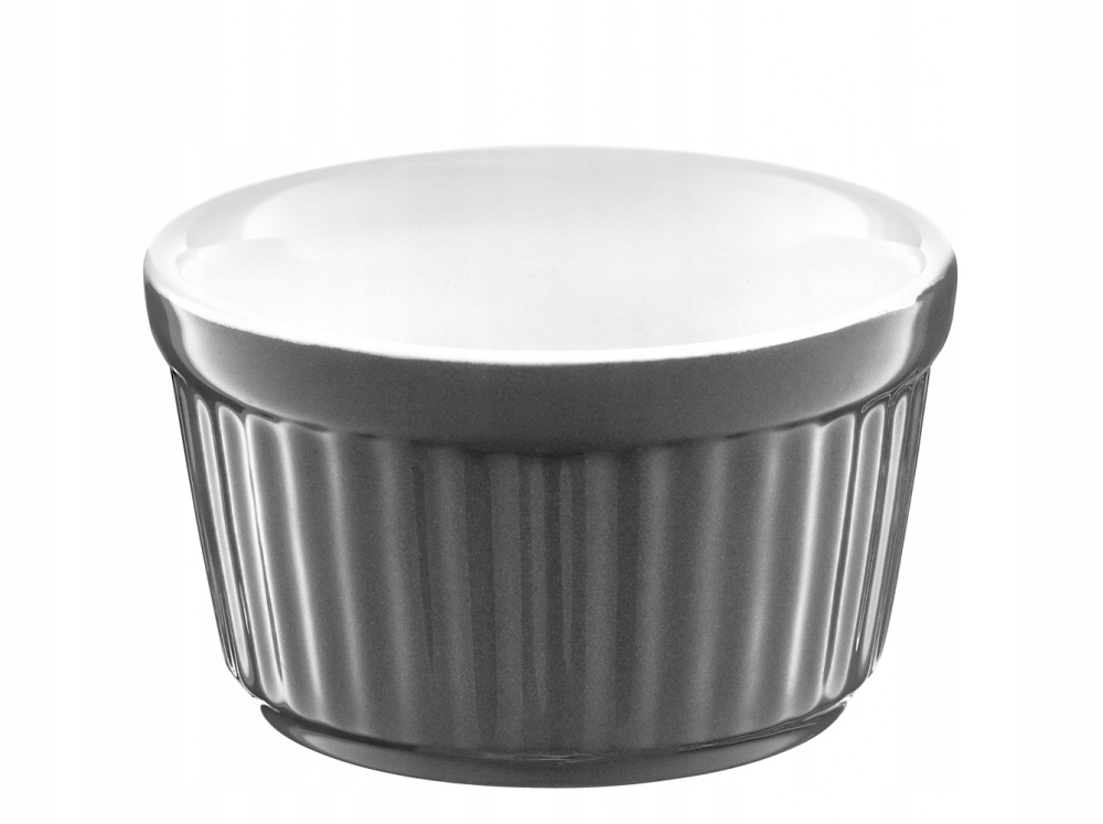 

Ramekin Kokilka Do Muffinek Babeczek Szara 9 CM