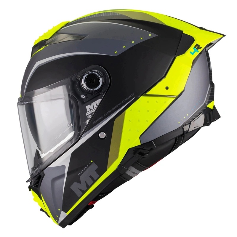 Helma Mt Thunder 4 R Sv Wind Tunnel B3 Matt čierna šedá žltá fluo Darčeky