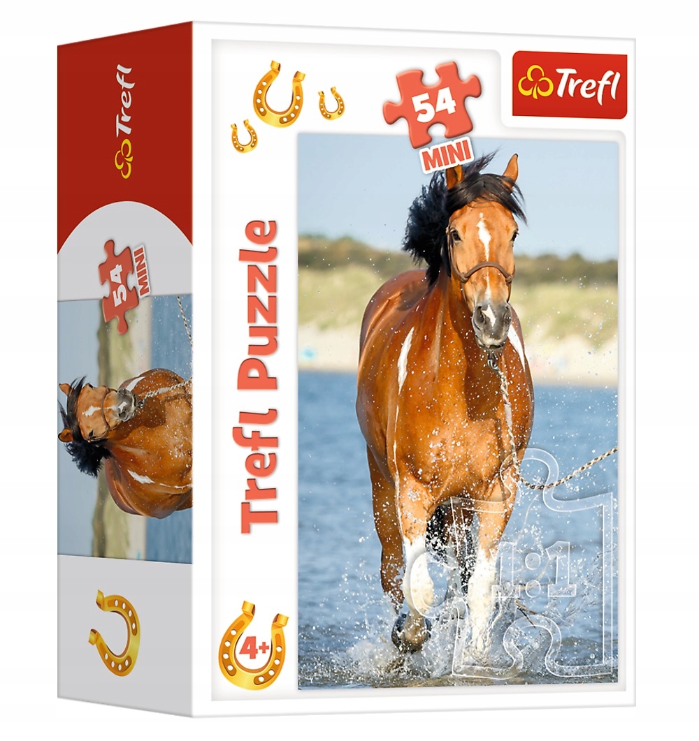 

Puzzle 54el Mini Świat Koni Trefl 19724