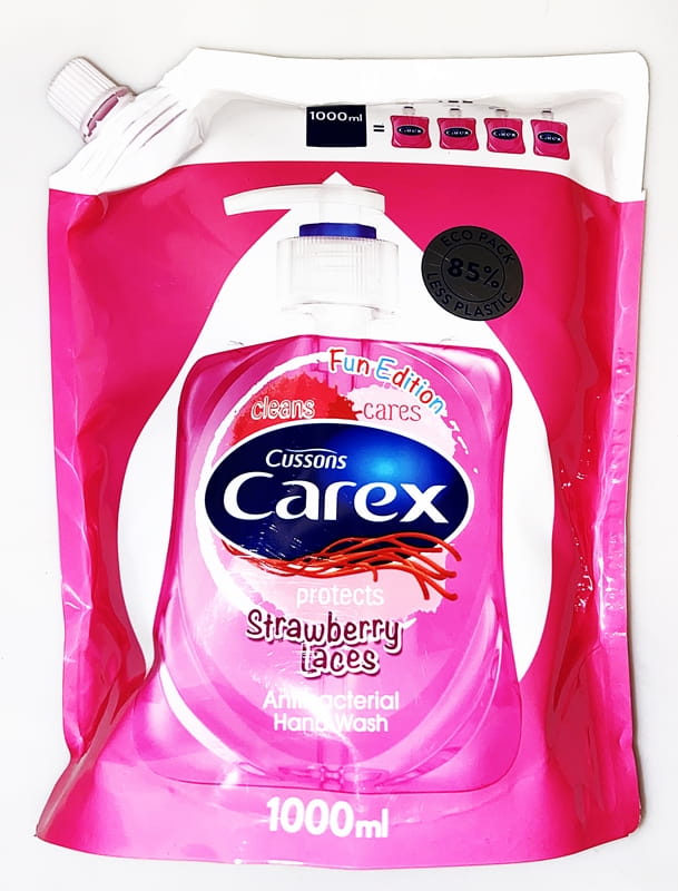 

Carex Mydło W Płynie Żelka Truskawkowa 1000ML