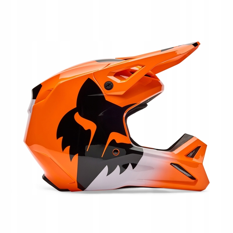 Prilba Fox V1 Shield Fluo Orange (L)