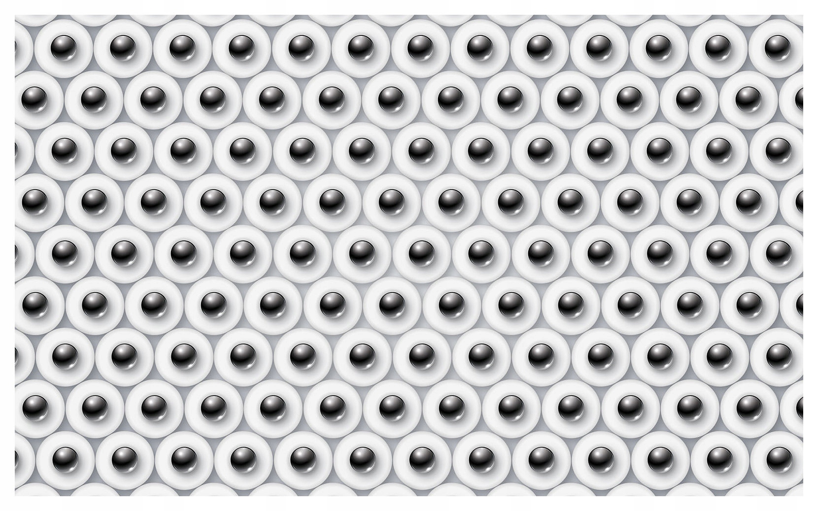 Fototapeta Kovové sféry Abstrakce Šedo-černá do obývacího pokoje 416x254 lepidlo