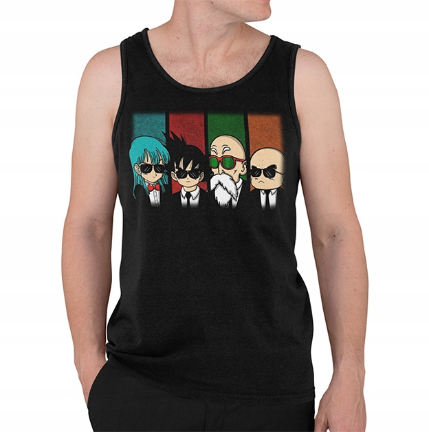 TANK TOP DRAGONBALL FACECI W CZERNI