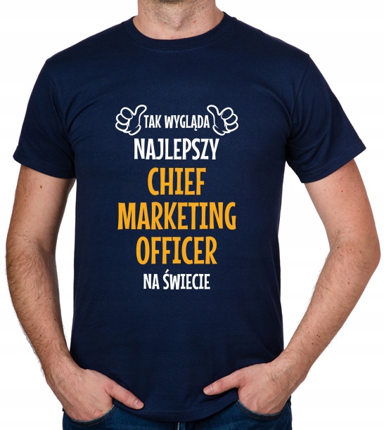 

koszulka Najlepszy Chief Marketing Officer prezent