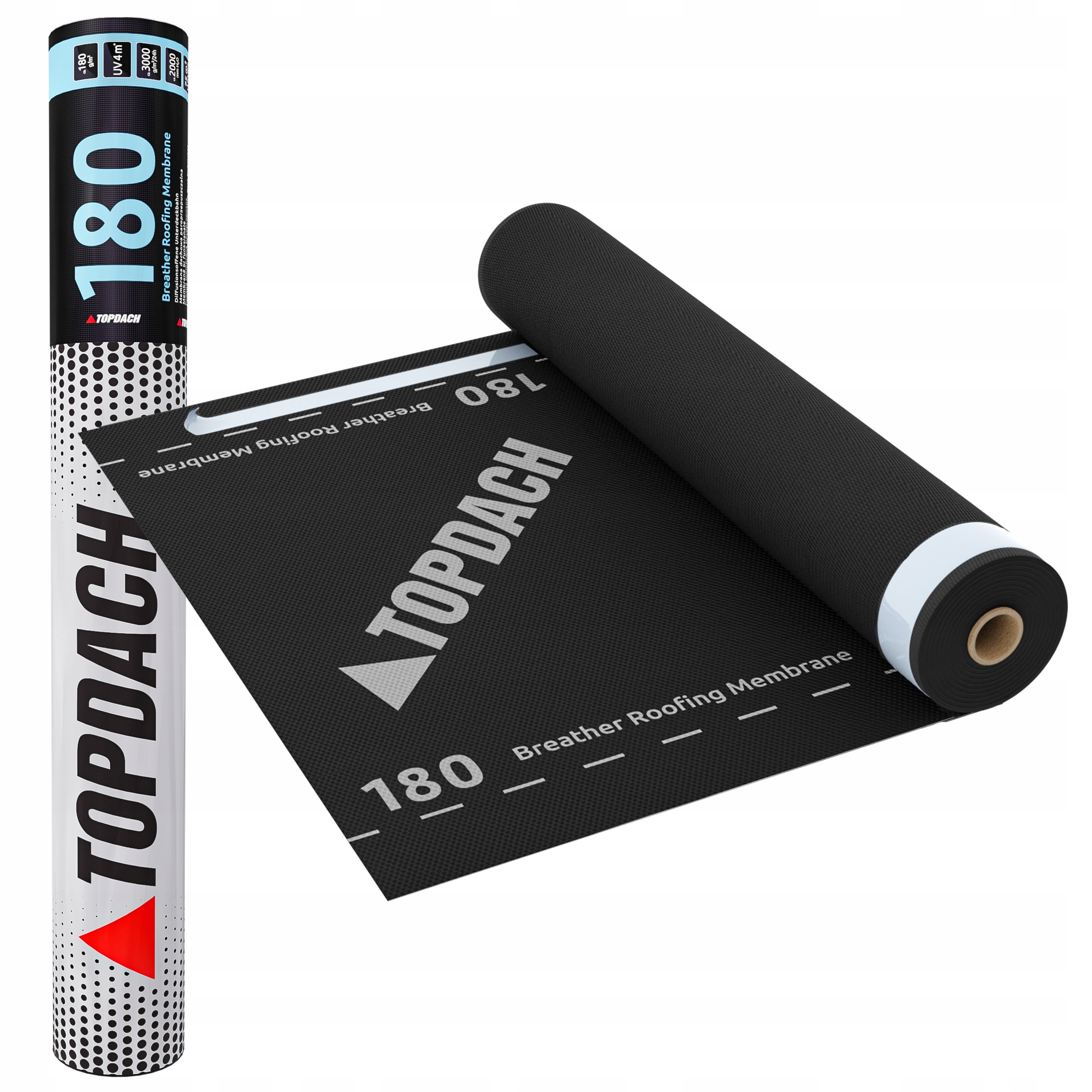 Membrána střešní vysoce paropropustná 180 g 75 m2 Topdach 180 SK2