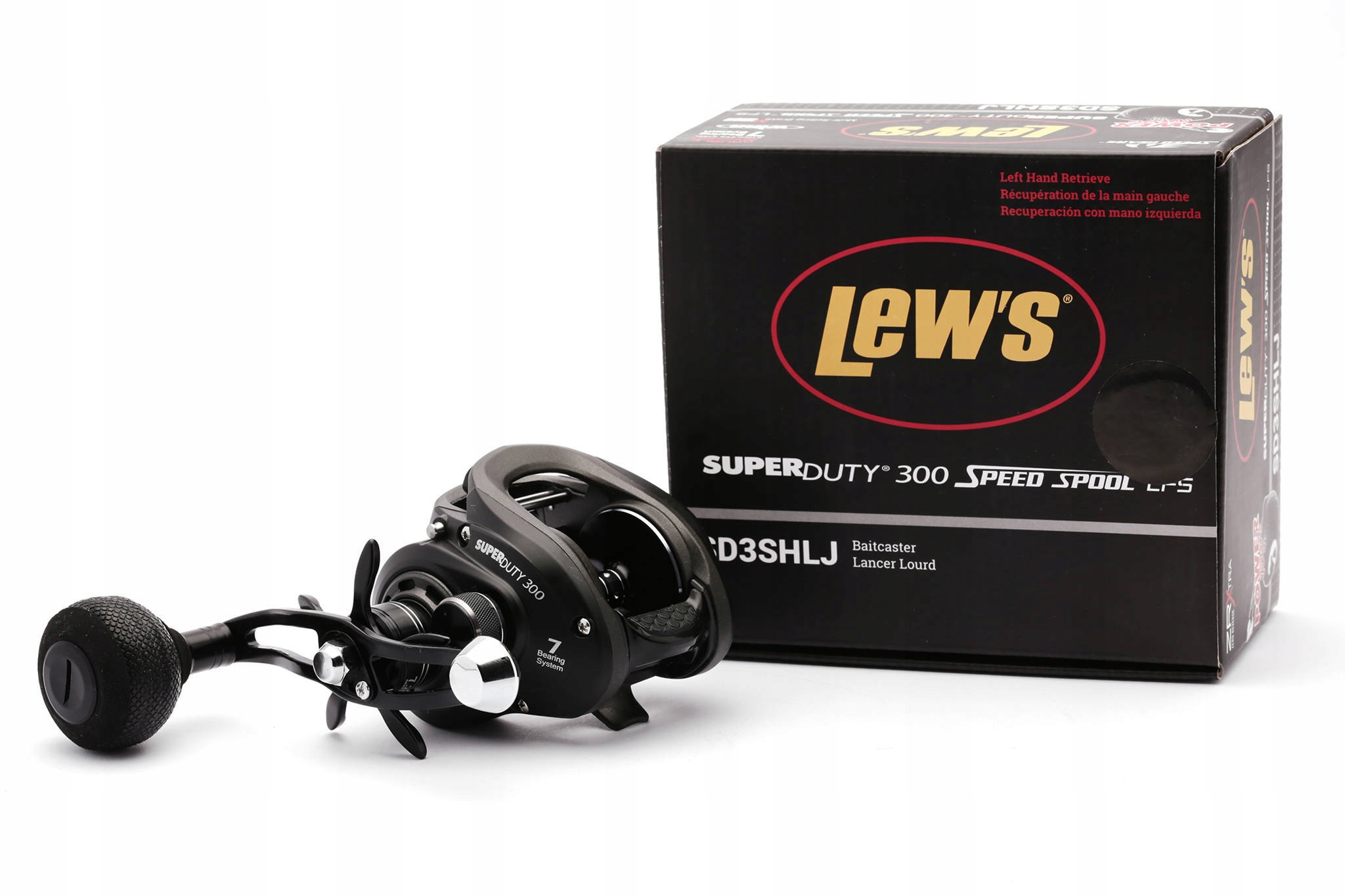 Lew's Super Duty 300 7.2:1 Left Hand Casting Reel | SD3SHL