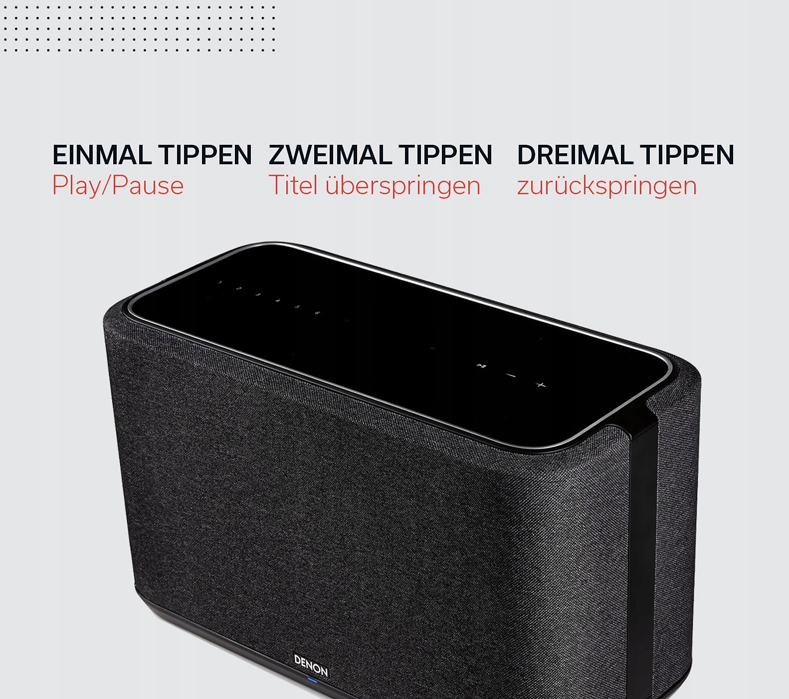 DENON Home 350 Multiroom Speaker with HEOS, Alexa, WiFi, Bluetooth, USB — miniatura 7