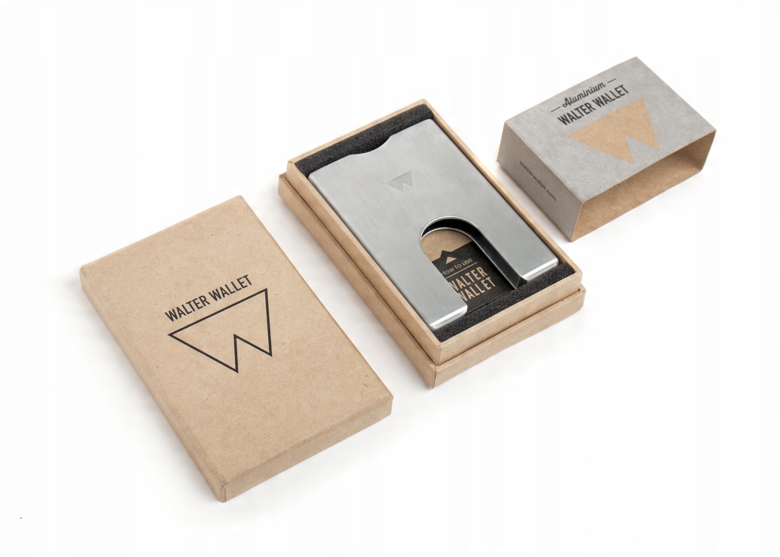 

Walter Wallet |Etui na karty|Card Holder Aluminium