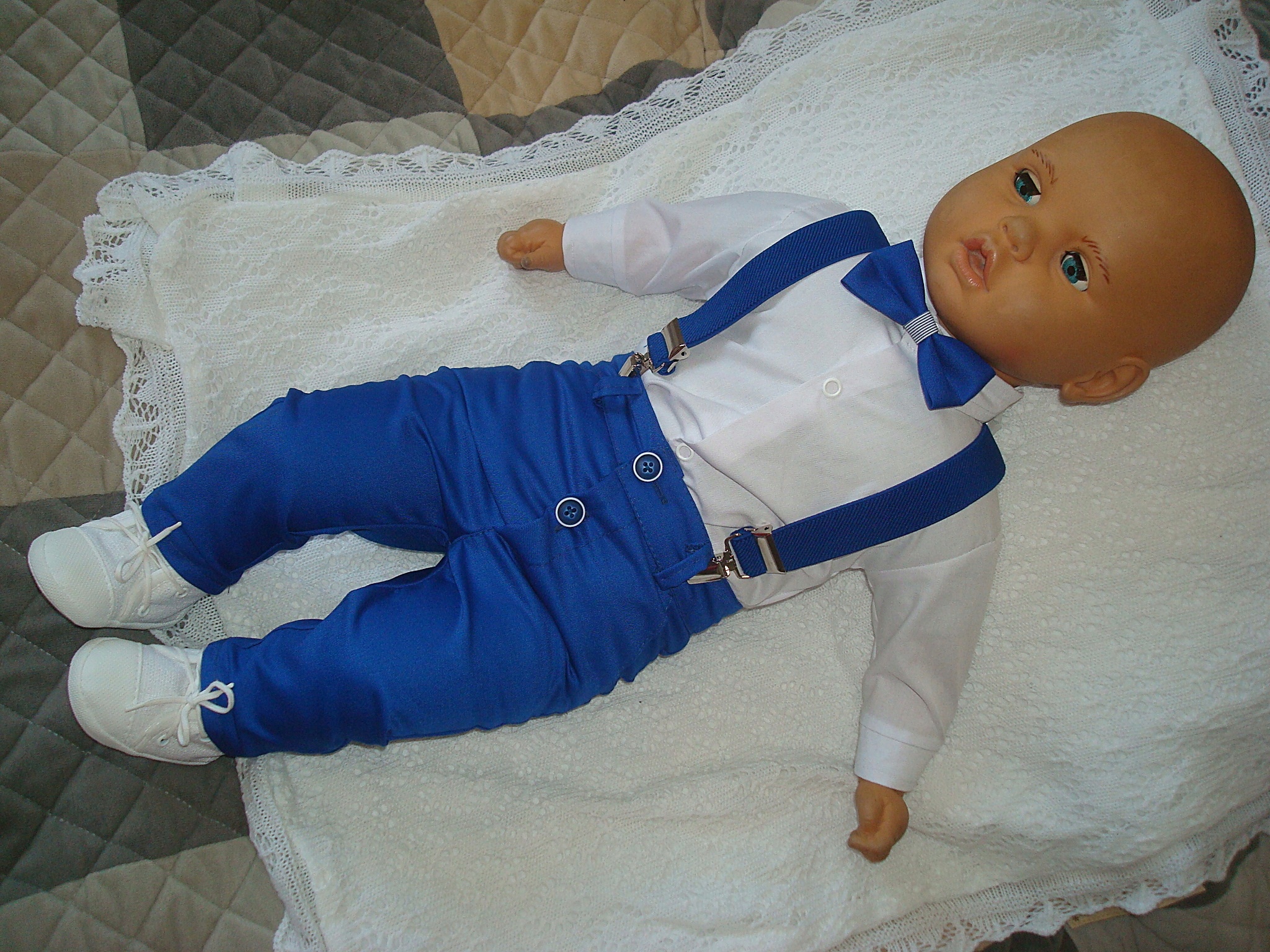 MARYNARKA KOMPLET UBRANKO/CHRZTU/WESELE/80 INNE Rozmiar 80