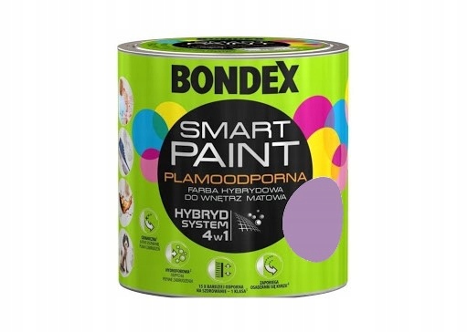 

Bondex Smart Paint Lubię Fiołki 2.5L