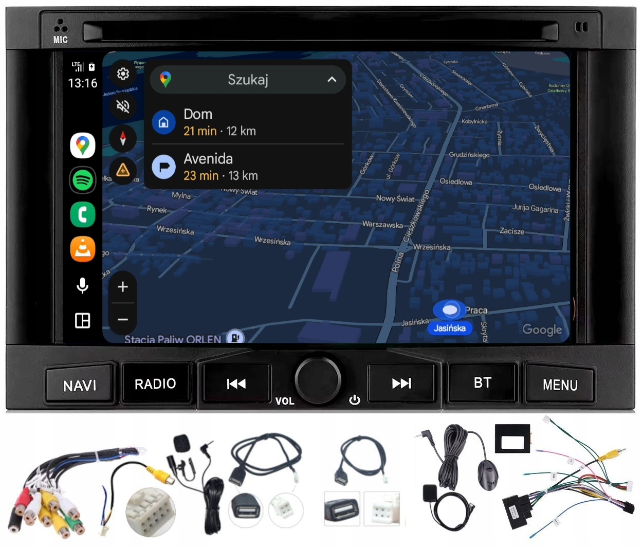 Rádio Navigácia Gps Citroen C4 2004-2010 2GB 64GB Wifi Bt Carplay